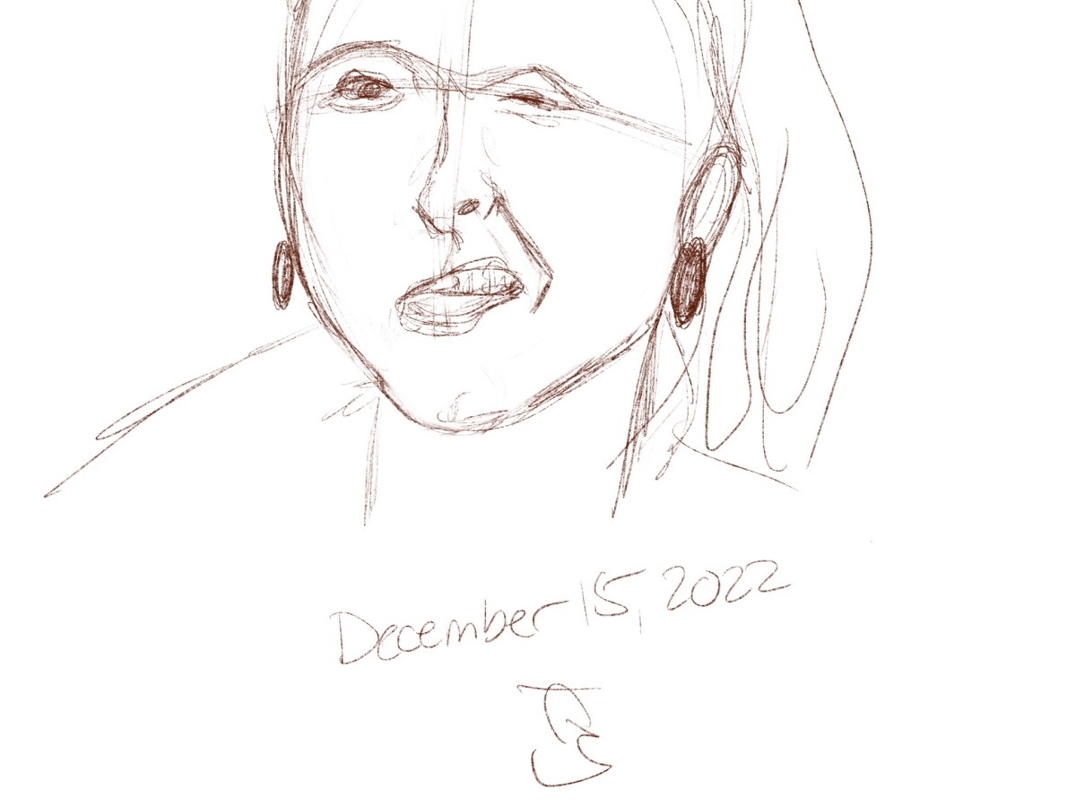 Portrait Drawing Practice 12.15.2022